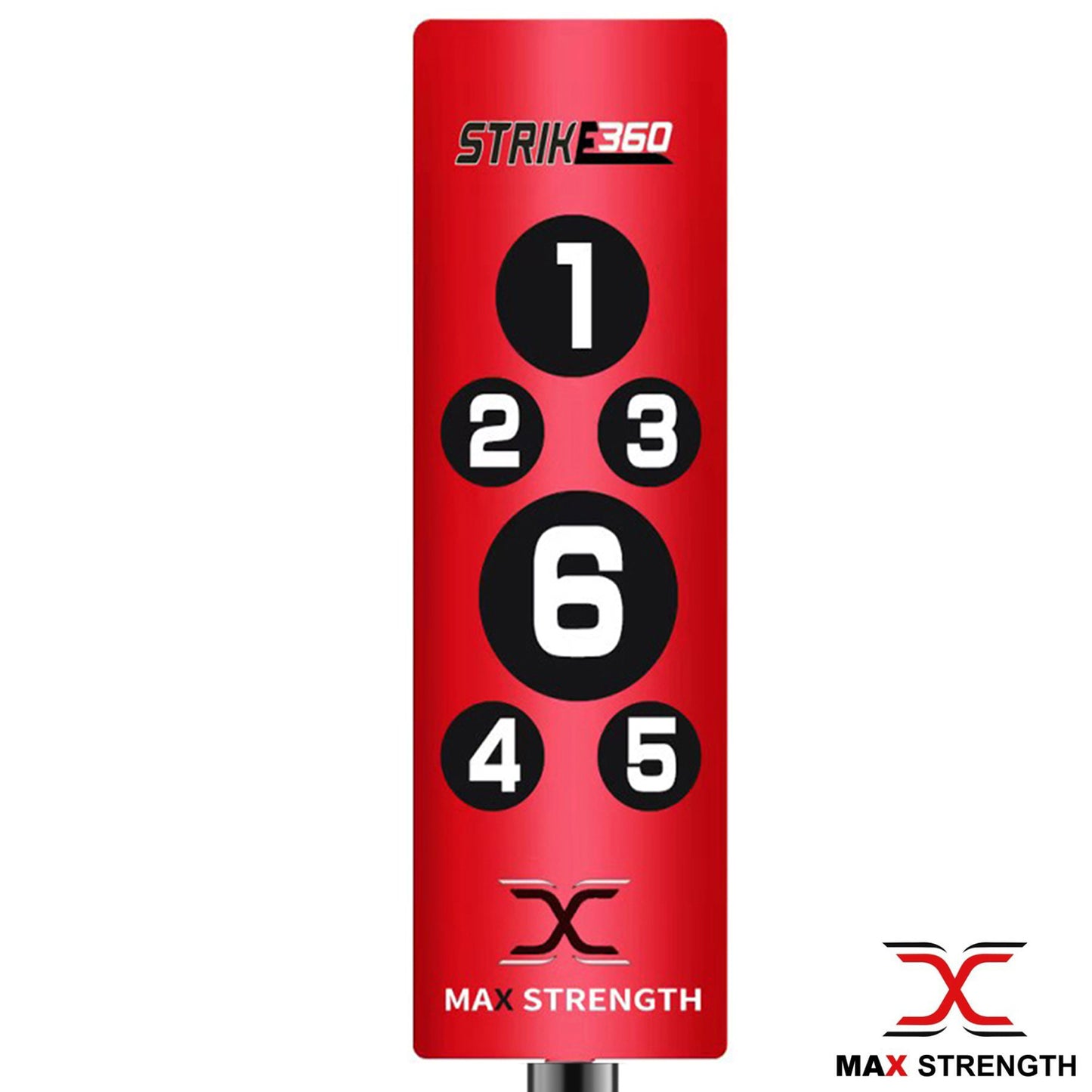 Portable standing punch bag