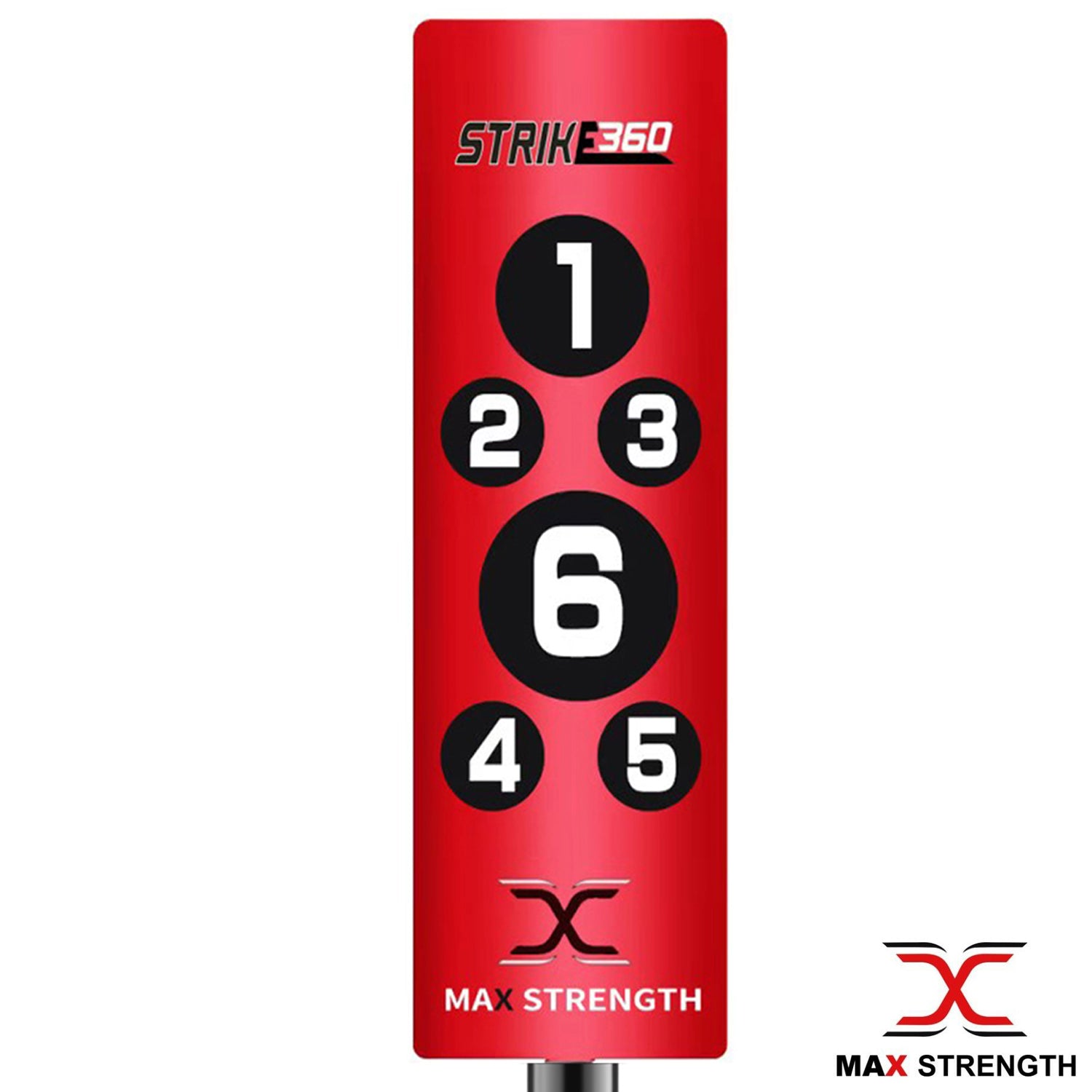 Portable standing punch bag