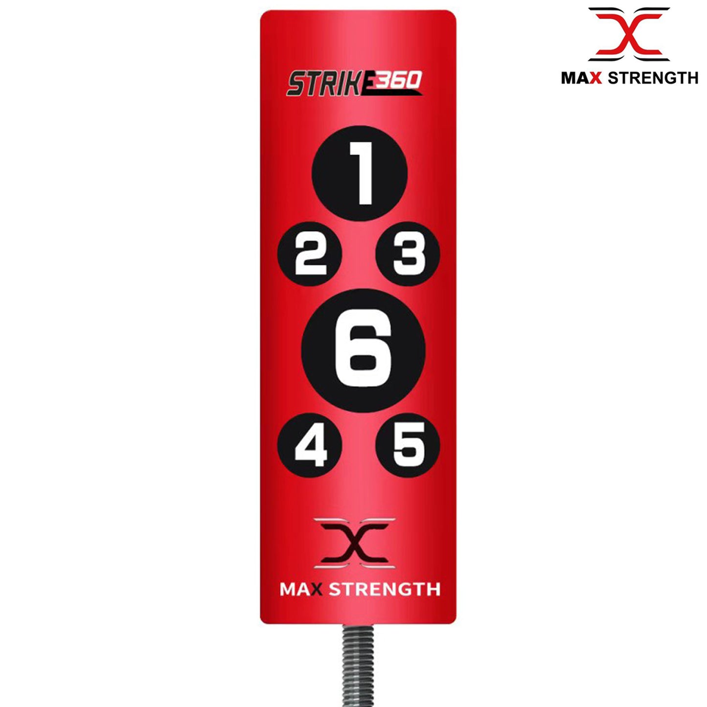 Portable standing punch bag