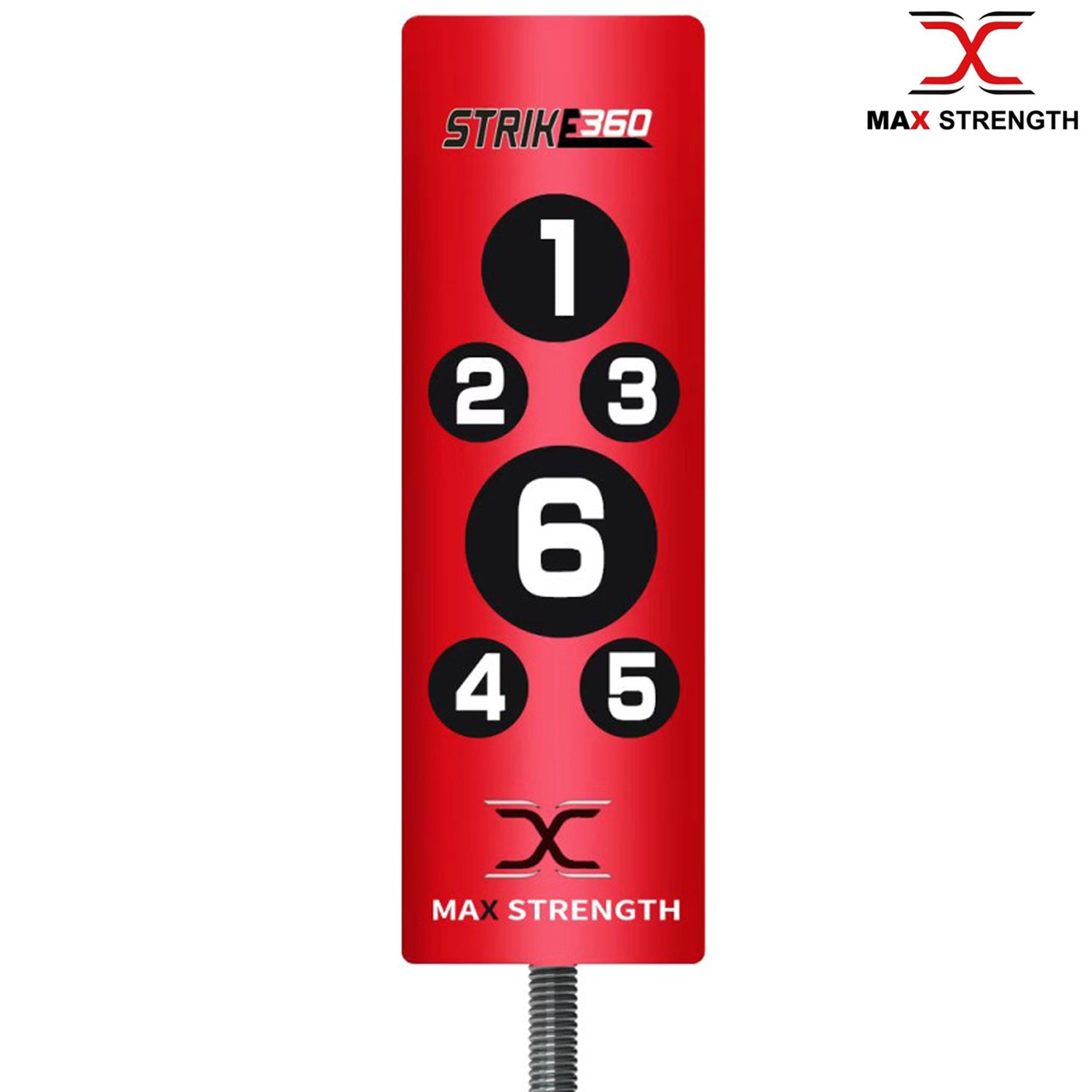 Portable standing punch bag