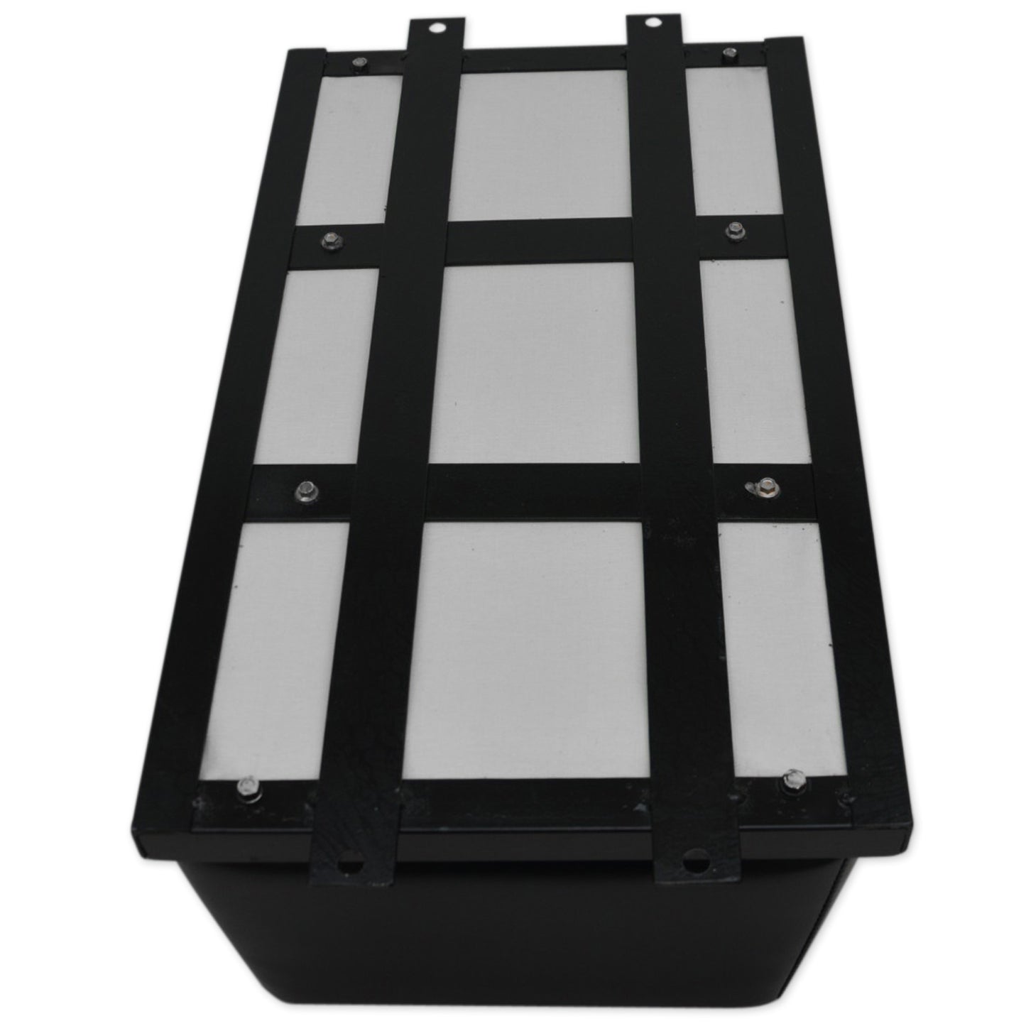 Angled boxing bag