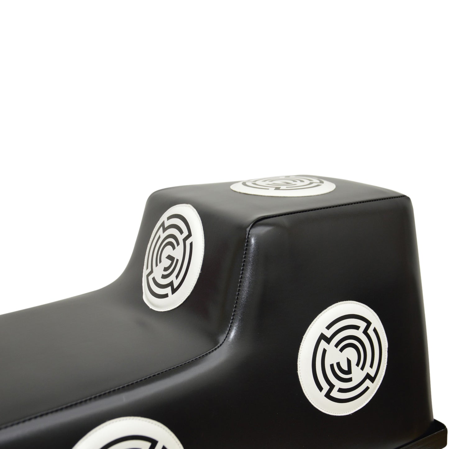 Angled boxing bag