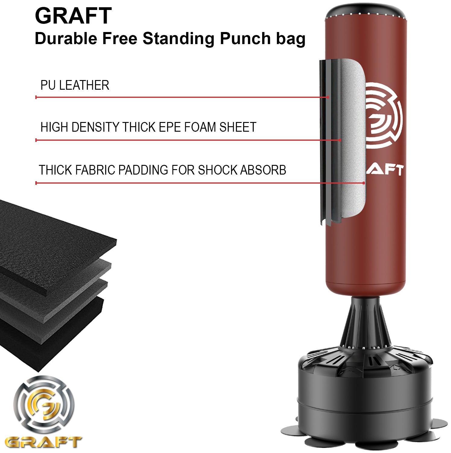 standing boxing bag