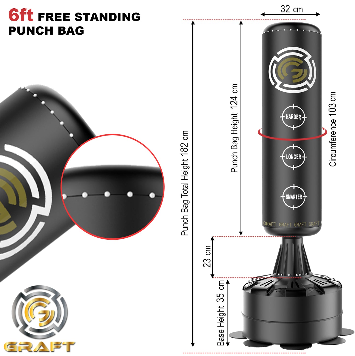 stand up punching bag