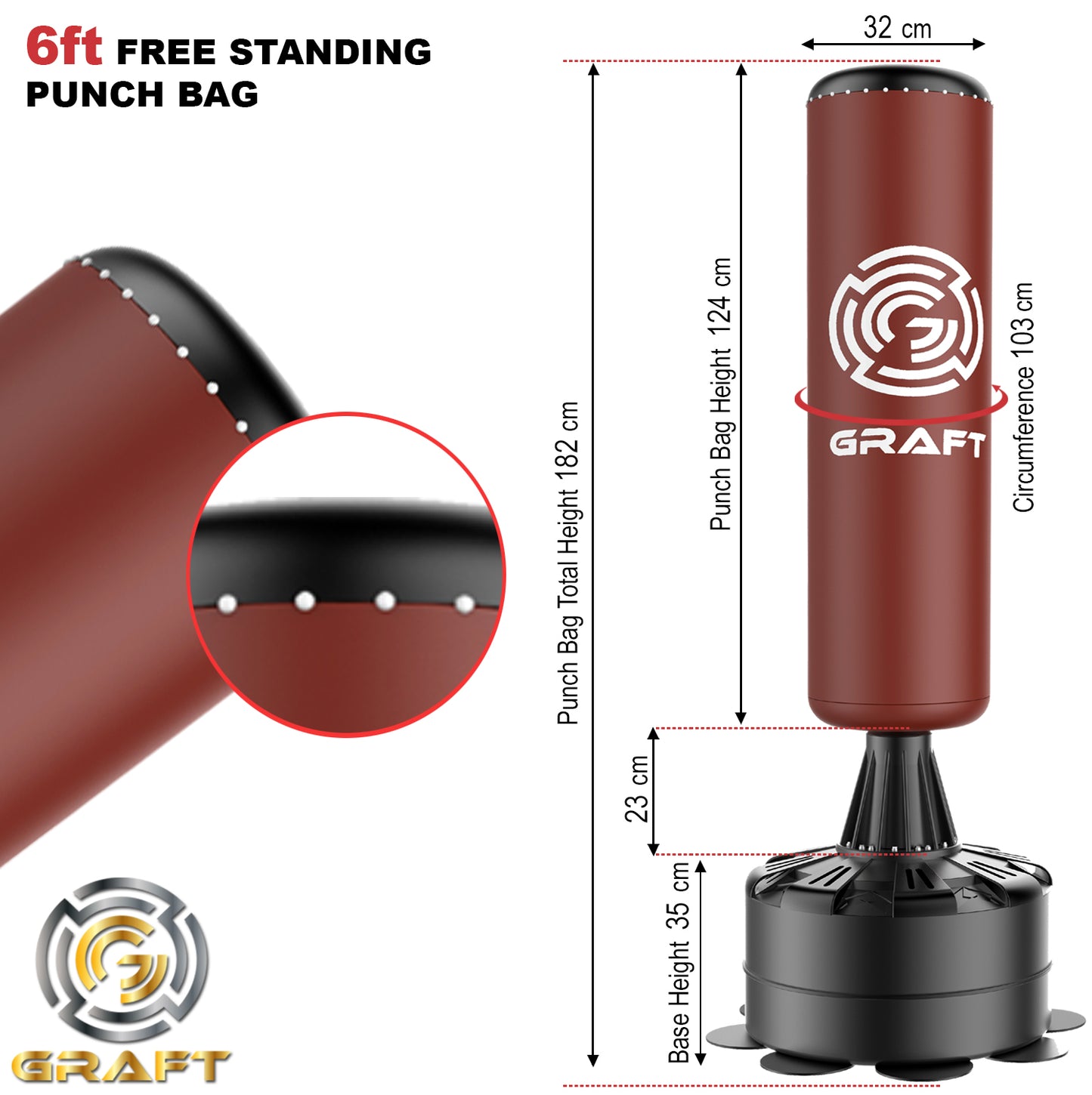 standing boxing bag
