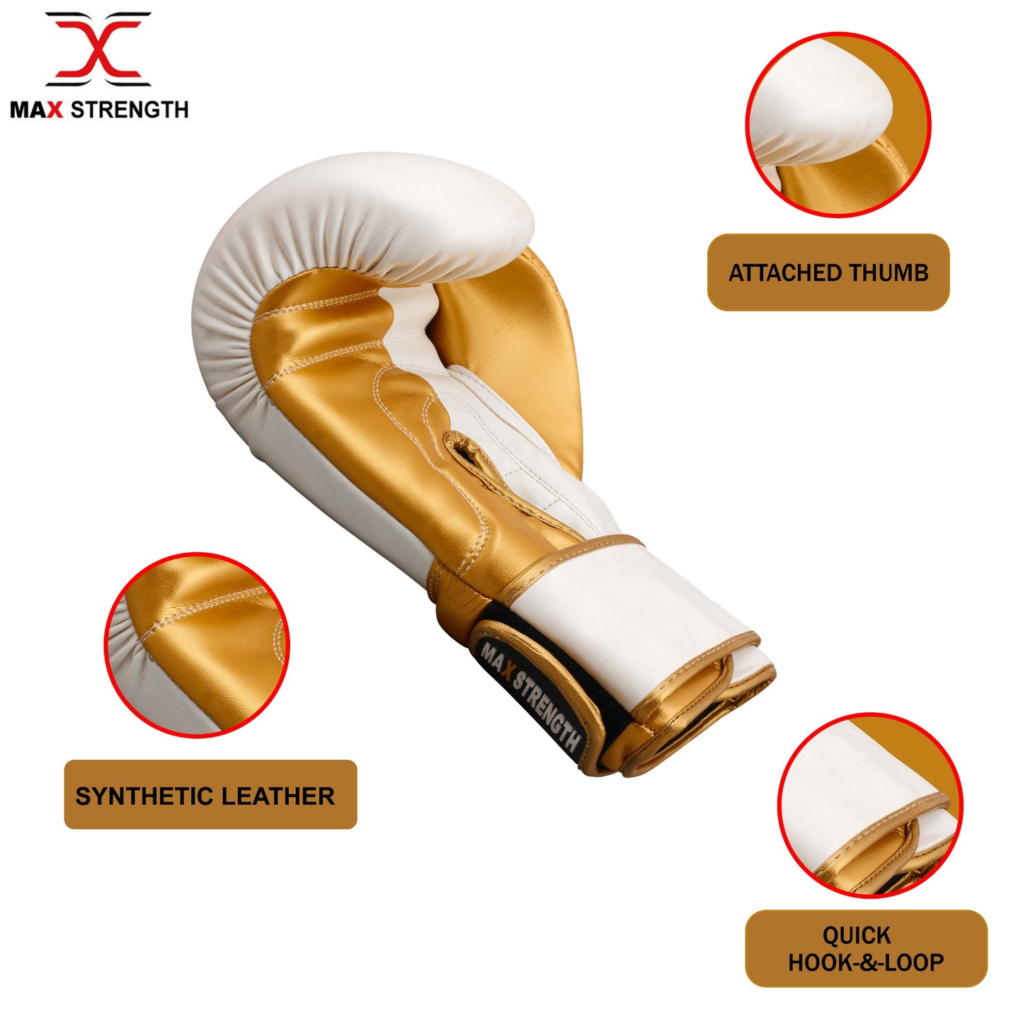 synthetic boxing gloves