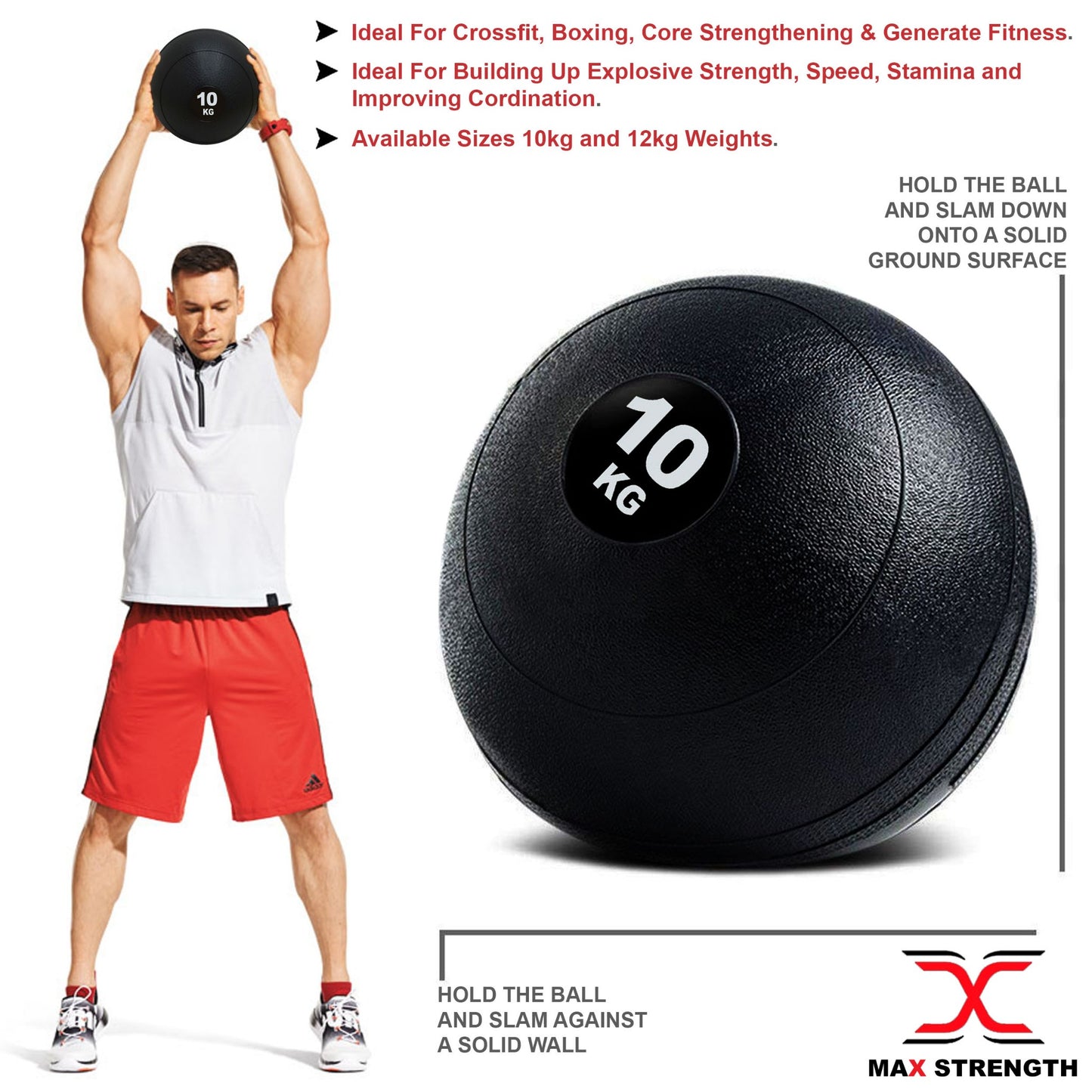 Durable Slam Ball