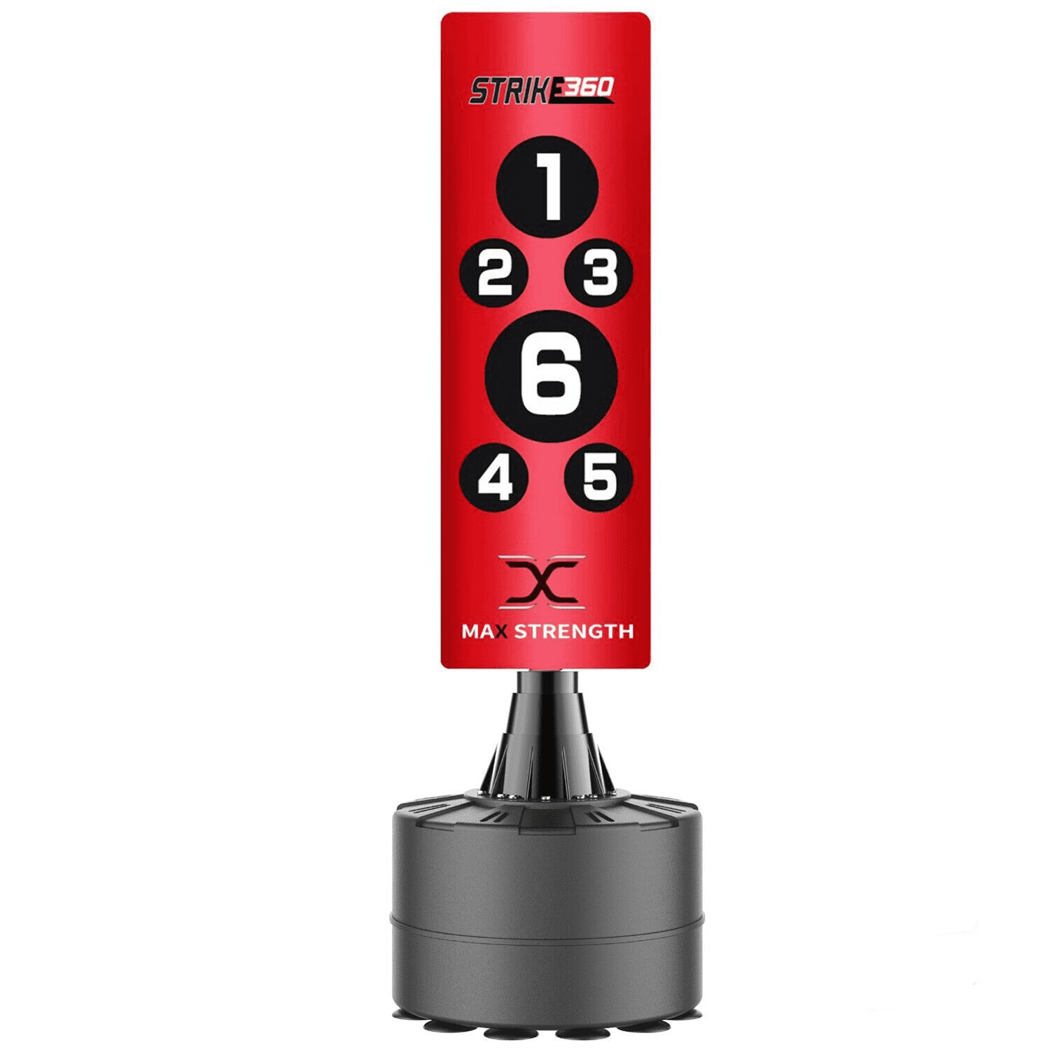 Portable standing punch bag