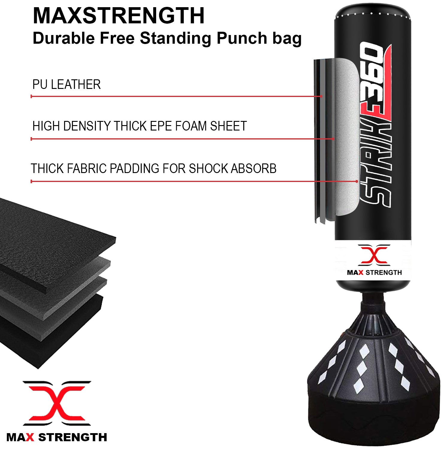 free standing punching bag