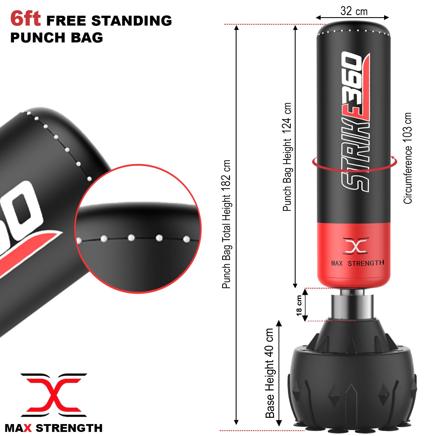 free standing punching bag