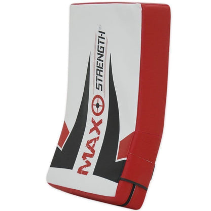 Curved strike shield