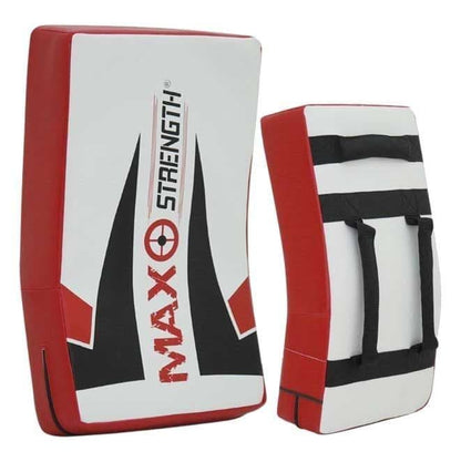 Curved strike shield